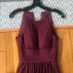 Azazie Bridesmaid Dress - Cabernet